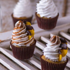 Banoffee pie cupcakes
