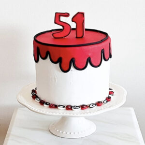 Cartoon Comic Cake
