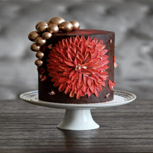 Chocolate Palette Knife Cake