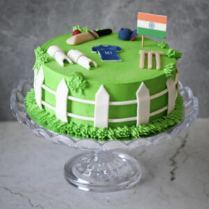 Cricket Themed Cake