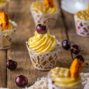 Hokey pokey cupcakes