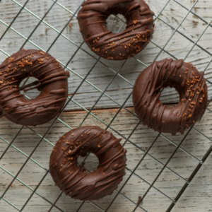 Mocha Chocolate Donuts