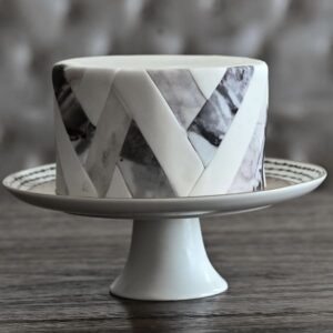 Paneled Fondant Cake