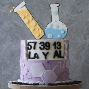 Science Lab Cake