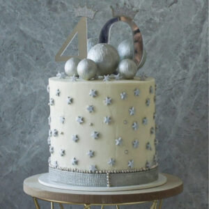 Starry Birthday Cake