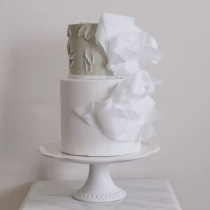Wafer Paper Buttercream Cake