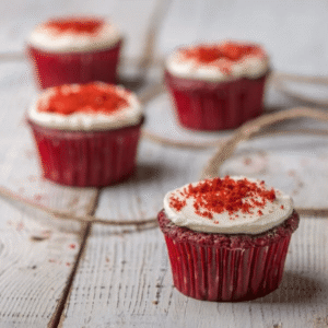 Red Velvet Cupcakes Recipe Card