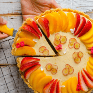 Peach & Apricot Tart