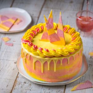 Pink lemonade Cake