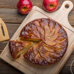 Upside Down Apple Cake